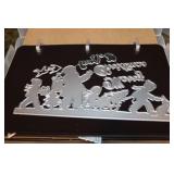 5 Books Metal Die Cut Patterns  with Christmas Themes