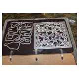 5 Books Metal Die Cut Patterns  with Christmas Themes