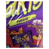 (2) 12.3 oz Bag each w/ 10 singles of MINI TAKIS FUEGO