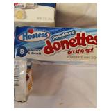 HOSTESS -Donettes | (2) Boxes Powdered on the go Snack Size & (1) Bag  Crunch Mini Donuts