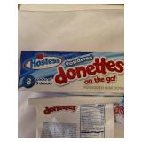 HOSTESS -Donettes | (2) Boxes Powdered on the go Snack Size & (1) Bag  Crunch Mini Donuts