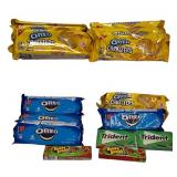 Oreo Cakesters Golden | Oreo Original | Trident Spearmint | Hubba Bubba Max Watermelon
