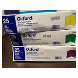 Assorted Color Two-Pocket Folders