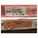 Pink and Salmon Copy Paper