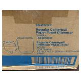 Centerpull Towels and Dispenser