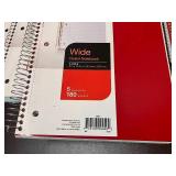 Wide Ruled Notebooks