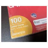 3 x 5 Lined Index Cards