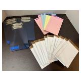 Small Clipboards and Pastel Notebooks