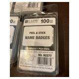 Name Badge Stickers