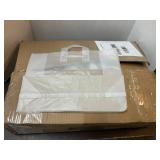 Plastic Frosted Shopping Bags