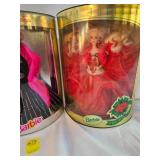 3 SPECIAL EDITION HOLIDAY BARBIES