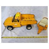 TONKA DUMP & CEMENT MIXER