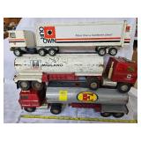 THREE ERTL SEMI TRUCKS