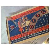 MARX JUNIOR DIAL TYPEWRITER