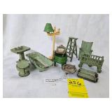 KILGORE CAST IRON DOLLHOUSE FURNITURE