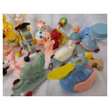 BIG LOT VINTAGE BABY TOYS