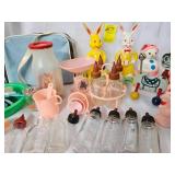 BIG LOT VINTAGE BABY TOYS