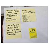 BARBIE MOTORBIKE, SPLASH CYCLE & GYM