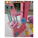 BARBIE MOTORBIKE, SPLASH CYCLE & GYM