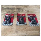Mibro Lot of 3 - 335111 1/4" Rotary File Set (4 Piece)