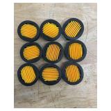 Lot of 9 - Air Filter Elements