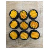 Lot of 9 - Air Filter Elements