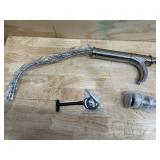 BWE Waterfall Single Hole Single Handle Vessel Bathroom Faucet With Supply Line in Brushed-Nickel A-96137H1