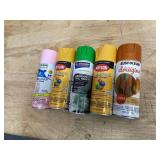 Lot of 5 - Various Spray Paint/Primer