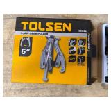 Tolsen 3-Jaw 6" Gear Puller (07142520.70)