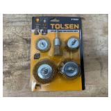 Tolsen 5 Pc Wire Brush Set (0714253.05)