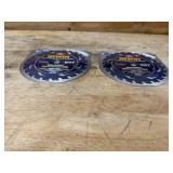 Irwin lot of 2 - 7 1/4" 24t (0714255)