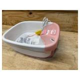 Homedics Bubble Bliss Deluxe Foot Bath Heated Massaging Foot Spa Pink