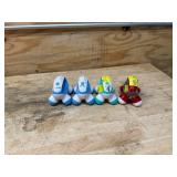 Lot of 4 - small 4 legged massagers