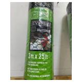 Lot of 2 - Everbilt 3/4in. Mesh 3ft. x 25 ft. Green Plastic Poultry Netting