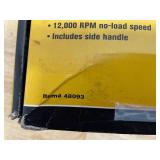 Klutch 4-1/2" Air Angle Grinder