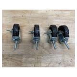 Lot of 4 - Caster Wheels