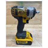 DEWALT 20V MAX Cordless Impact Wrench with Hog Ring, 3/8-Inch with 4.0Ah Battery