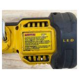 Lot of 2 - DEWALT LED and DEWALT 20V MAX Cordless 3/8 in. Right Angle Drill/Driver (Tool Only)