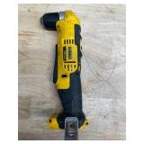 Lot of 2 - DEWALT LED and DEWALT 20V MAX Cordless 3/8 in. Right Angle Drill/Driver (Tool Only)