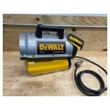 DEWALT 27,000 to 68,000 BTU Cordless Forced Air Propane Portable Heater (1,700 sq. ft. Heating Area) (Tool Only)