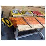 Lot of 22 - Magnetic Oversize Load Signs and Marker Posts