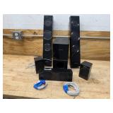 Lot of 6 sound systems