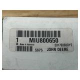 JOHN DEERE MIU802421: Primary Fuel Filter Element and MIU800650: Engine Oil Filter