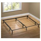 ZINUS Steel Compack Metal Adjustable 7 Inch Support Bed Frame for Box Spring and Mattress Set
