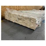 CMPC Lot of 27 Bundles of- WM 356 11/16 in. D x 2 1/4 in. W x 168 in. L Pine Wood Primed Finger-Jointed Casing Pro Pack 168 LF (12-Pieces Per Bundle))