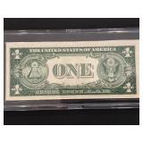 1935 E Blue Seal $1 Dollar Silver Certificate Uncirculated