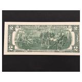 Commemorative Native American $2 Dollar Federal Reserve Note