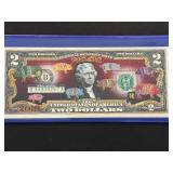 Year of the Pig $2 Dollar Note Uncirculated