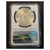 1884-O Morgan Dollar NGC MS63