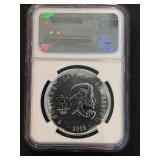 2009 Canada 1 Ounce .999 Fine Silver $5 Dollar Olympic Coin NGC MS69